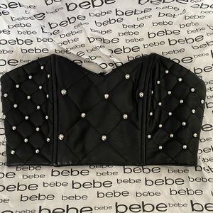 F21 Studded Crop Top